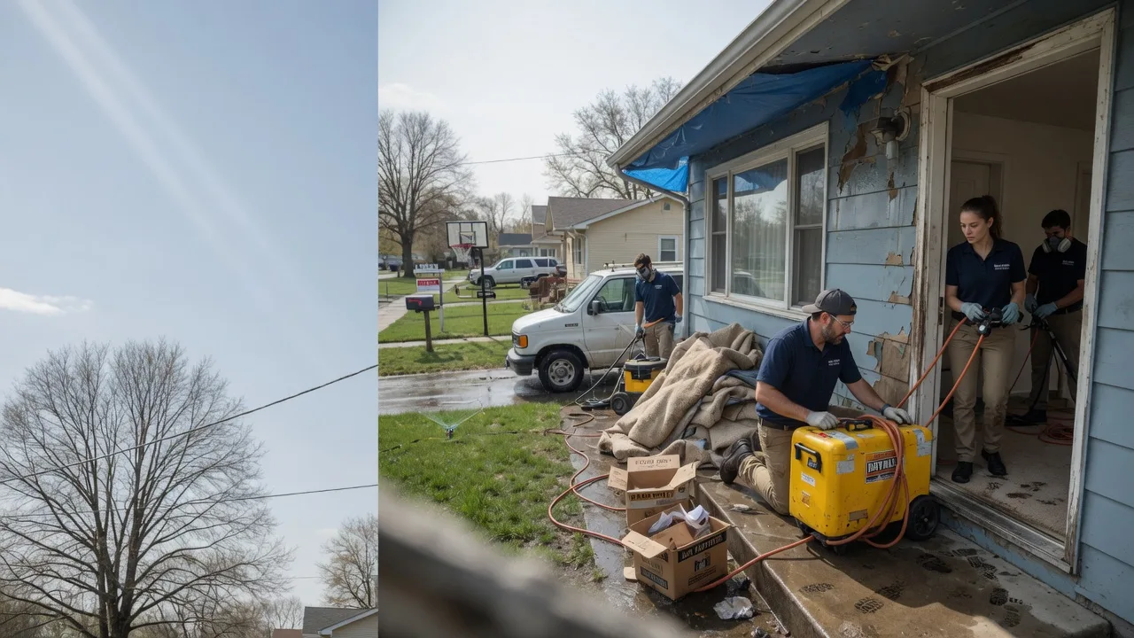Basement Flood Cleanup in Hooker, OK near me